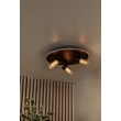Lucide EVERINA mennyezet lámpa fém, üveg, fekete, áttetsző, LED, 5W+12W, 220lm+530lm, 2200K-6500K - 00131/40/30