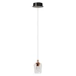 Lucide BERLIANE függeszték fém, üveg, arany, áttetsző, LED, 4W, 150lm, 2700K - 00430/04/60