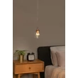 Lucide BERLIANE függeszték fém, üveg, arany, áttetsző, LED, 4W, 150lm, 2700K - 00430/04/60