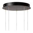 Lucide BERLIANE függeszték fém, üveg, arany, áttetsző, LED, 4W, 200lm, 2700K - 00430/21/60