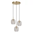 Lucide ALICENT függeszték fém, üveg, arany, áttetsző, E27, 40W - 03450/03/02