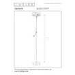 Lucide CELESTE állólámpa fém, bézs, LED, 21W+3W, 862lm+250lm, 2700K - 03745/25/41