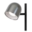 Lucide SKANSKA állólámpa fém, fekete, szürke, LED, 3W, 350lm, 3000K-6000K, IP44 - 03749/03/15