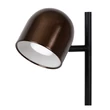 Lucide SKANSKA állólámpa fém, fekete, barna, LED, 3W, 350lm, 3000K-6000K, IP44 - 03749/03/96