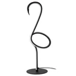 Lucide FLAMINGO asztali dekor lámpa fém, fekete, LED, 5.5W, 195lm - 05545/06/99