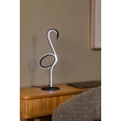 Lucide FLAMINGO asztali dekor lámpa fém, fekete, LED, 5.5W, 195lm - 05545/06/99