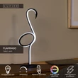 Lucide FLAMINGO asztali dekor lámpa fém, fekete, LED, 5.5W, 195lm - 05545/06/99