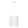 Lucide TISSAJA függeszték fém, szövet, fehér, E27, 40W - 06428/01/31