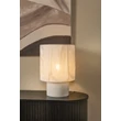 Lucide TISSAJA asztali lámpa beton, szövet, fehér, E27, 40W - 06528/50/31