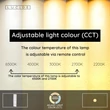 Lucide PINO kültéri asztali lámpa műanyag, fehér, LED, 1.5W, 164lm, 2700K-6500K, IP65 - 06529/15/31