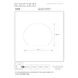 Lucide PINO kültéri asztali lámpa műanyag, fehér, LED, 1.5W, 164lm, 2700K-6500K, IP65 - 06529/15/31