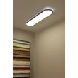 Lucide ELLY mennyezet lámpa műanyag, fekete, opál, LED, 36W, 3000lm, 2700K-4000K - 07121/36/30