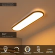 Lucide ELLY mennyezet lámpa műanyag, fekete, opál, LED, 36W, 3000lm, 2700K-4000K - 07121/36/30