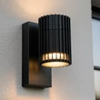 Lucide TIMBALA kültéri fali lámpa fém, fekete, GU10, 7W, IP44 - 11840/01/30