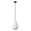 Lucide CINZIA mennyezet lámpa fém, porcelán, fekete, fehér, E27, 40W - 13452/08/31