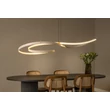 Lucide SLALOM függeszték fém, arany, krém, LED, 80W, 1850lm, 2200K-4000K - 13493/68/38
