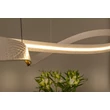 Lucide SLALOM függeszték fém, arany, krém, LED, 80W, 1850lm, 2200K-4000K - 13493/68/38