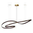 Lucide SLALOM függeszték fém, arany, barna, LED, 80W, 1850lm, 2200K-4000K - 13493/68/96