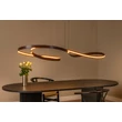 Lucide SLALOM függeszték fém, arany, barna, LED, 80W, 1850lm, 2200K-4000K - 13493/68/96