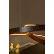 Lucide SLALOM függeszték fém, arany, barna, LED, 80W, 1850lm, 2200K-4000K - 13493/68/96