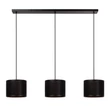 Lucide TAGALOG függeszték fém, bambusz, fekete, E27, 40W - 21429/03/30