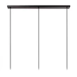Lucide TAGALOG függeszték fém, bambusz, fekete, E27, 40W - 21429/03/30