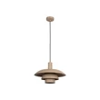 Lucide BRUNO függeszték fém, barna, E27, 40W - 21444/38/41
