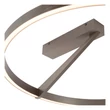 Lucide APPLAUSE mennyezet lámpa fém, szürke, LED, 40W, 1850lm, 2200K-4000K - 23100/60/15