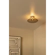 Lucide SANTIAGO mennyezet lámpa fém, üveg, pezsgő, borostyán, LED, 10W, 550lm, 2700K-4000K - 23101/12/62