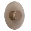 Lucide SANTIAGO fali lámpa fém, üveg, pezsgő, borostyán, LED, 10W, 330lm, 2700K-4000K - 23201/12/62