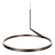 Lucide APPLAUSE függeszték fém, szürke, LED, 32W, 1060lm, 2700K-4000K - 23400/60/15