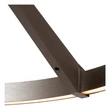 Lucide APPLAUSE függeszték fém, szürke, LED, 32W, 1060lm, 2700K-4000K - 23400/60/15