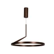 Lucide APPLAUSE függeszték fém, barna, LED, 32W, 1060lm, 2700K-4000K - 23400/60/96