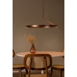 Lucide APPLAUSE függeszték fém, barna, LED, 32W, 1060lm, 2700K-4000K - 23400/60/96