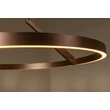 Lucide APPLAUSE függeszték fém, barna, LED, 32W, 1060lm, 2700K-4000K - 23400/60/96