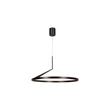 Lucide APPLAUSE függeszték fém, szürke, LED, 50W, 1800lm, 2700K-4000K - 23400/80/15