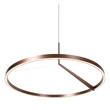 Lucide APPLAUSE függeszték fém, barna, LED, 50W, 1800lm, 2700K-4000K - 23400/80/96