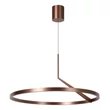Lucide APPLAUSE függeszték fém, barna, LED, 50W, 1800lm, 2700K-4000K - 23400/80/96