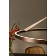 Lucide APPLAUSE függeszték fém, barna, LED, 50W, 1800lm, 2700K-4000K - 23400/80/96