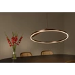 Lucide APPLAUSE függeszték fém, barna, LED, 50W, 1800lm, 2700K-4000K - 23400/80/96