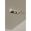 Lucide ANGULAR mennyezet lámpa fém,fehér,fekete,LED,2700K,10W,770Lm - 23975/10/31