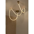 Lucide JANDERIN függeszték fém, pezsgő, LED, 36W, 2300lm, 2200K-3300K - 24105/36/05