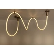 Lucide JANDERIN függeszték fém, pezsgő, LED, 36W, 2300lm, 2200K-3300K - 24105/36/05