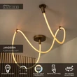 Lucide JANDERIN függeszték fém, pezsgő, LED, 36W, 2300lm, 2200K-3300K - 24105/36/05