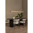 Lucide JANDERIN függeszték fém, akril, pezsgő, áttetsző, LED, 16.5W, 490lm, 2200K-3300K - 24405/34/05