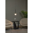Lucide CALINA függeszték fém, akril, fekete, opál, LED, 7W, 700lm, 2200K-3300K - 24406/07/30