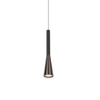 Lucide JOAKIM függeszték fém, fekete, barna, LED, 7W, 480lm, 2700K-4000K - 24407/07/96