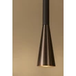 Lucide JOAKIM függeszték fém, fekete, barna, LED, 7W, 480lm, 2700K-4000K - 24407/07/96