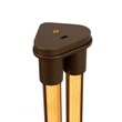 Lucide JANDERIN állólámpa fém, akril, pezsgő, áttetsző, LED, 17W, 415lm, 2200K-3300K - 24705/34/05