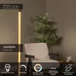Lucide JANDERIN állólámpa fém, akril, pezsgő, áttetsző, LED, 17W, 415lm, 2200K-3300K - 24705/34/05